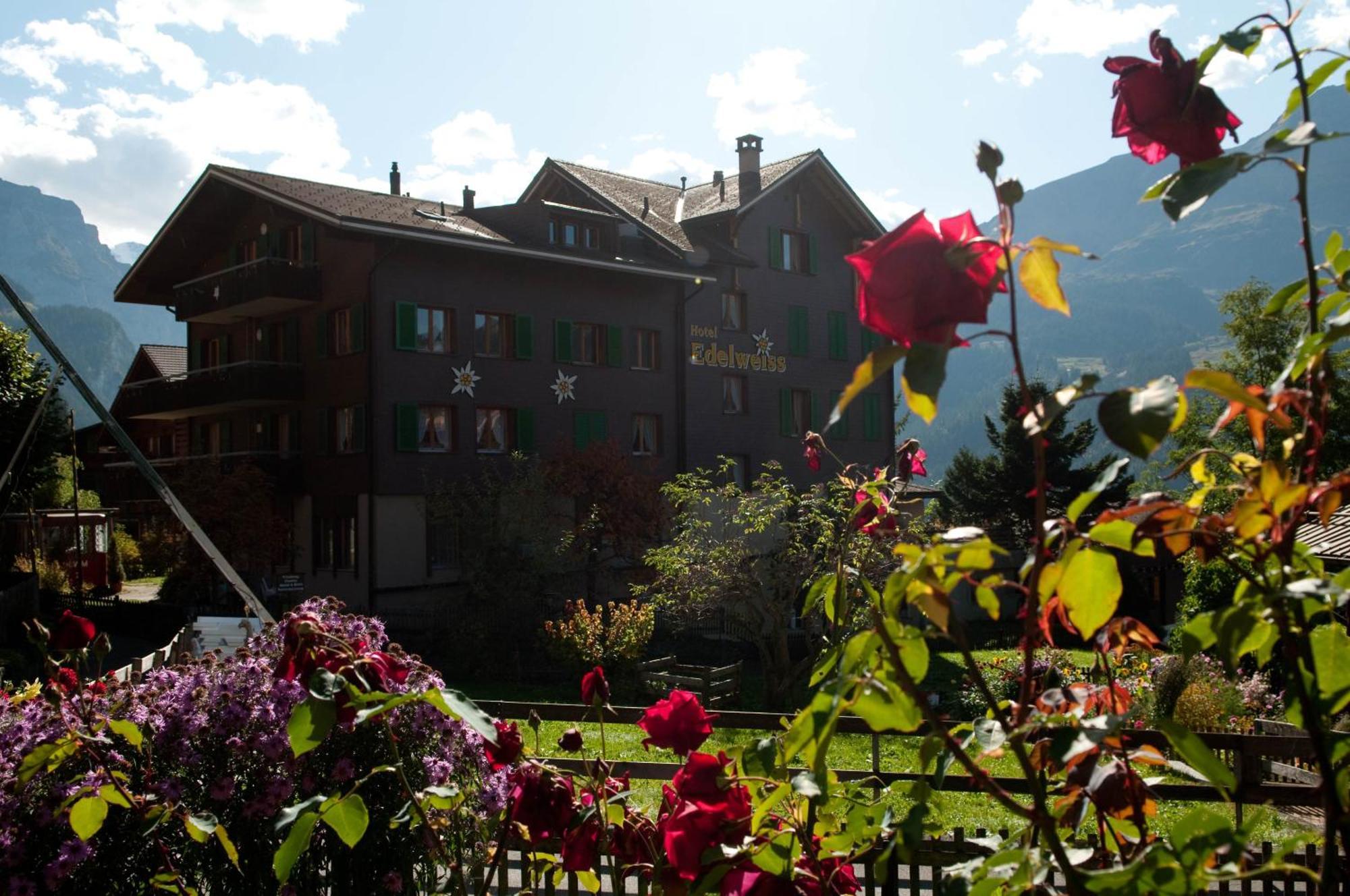 Hotel Edelweiss Wengen Exterior foto