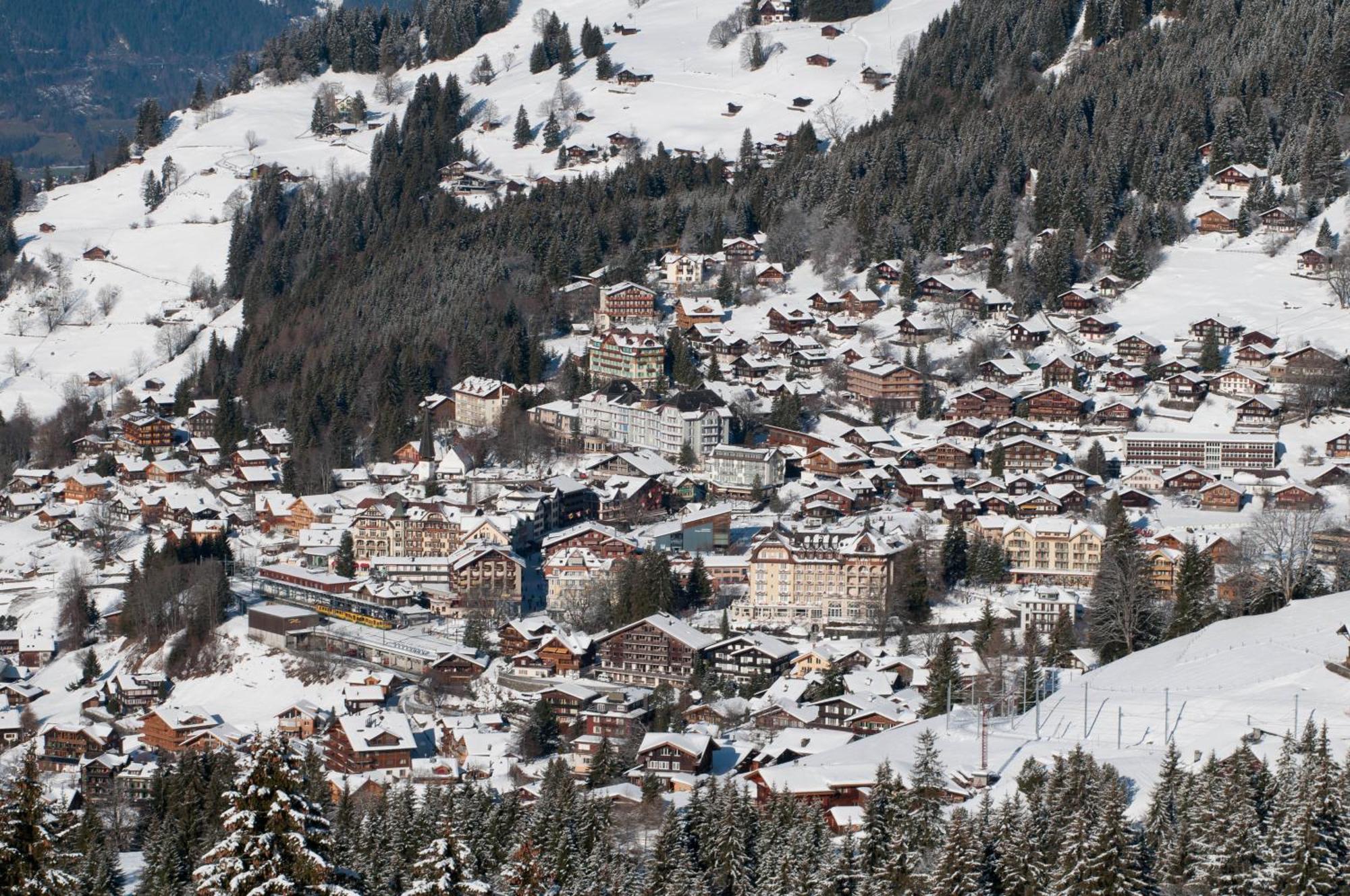 Hotel Edelweiss Wengen Exterior foto