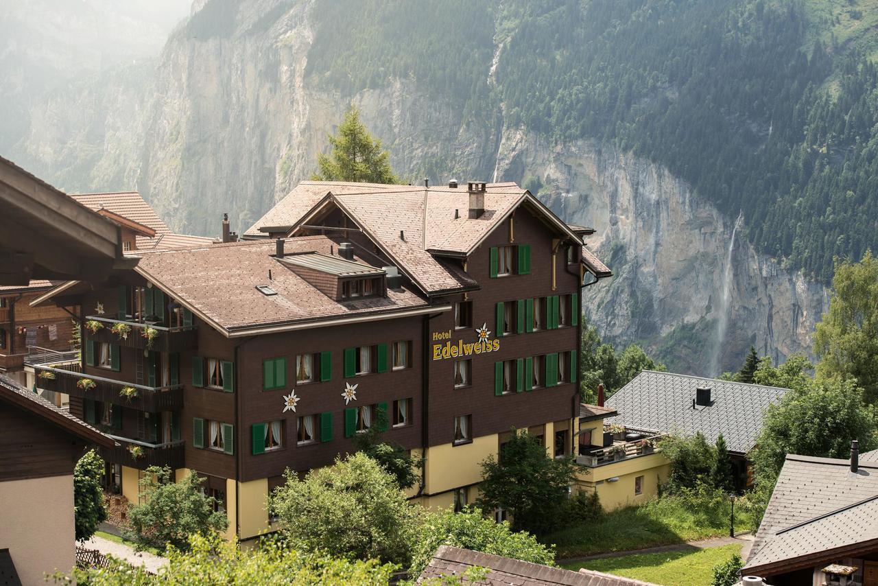 Hotel Edelweiss Wengen Exterior foto