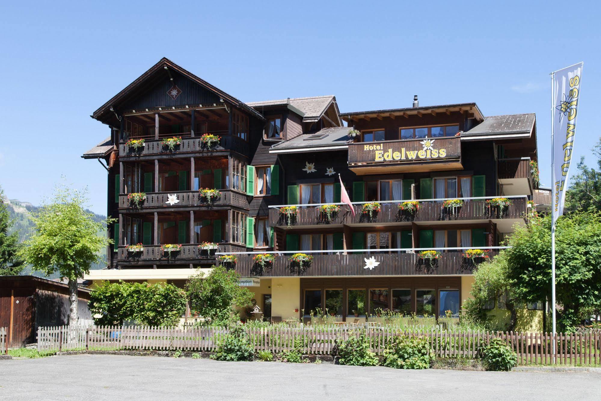 Hotel Edelweiss Wengen Exterior foto