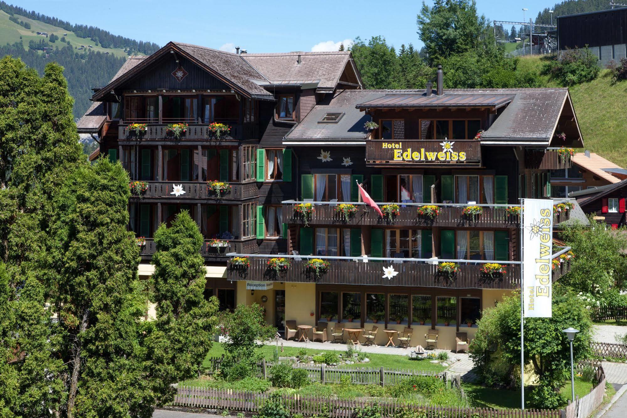 Hotel Edelweiss Wengen Exterior foto