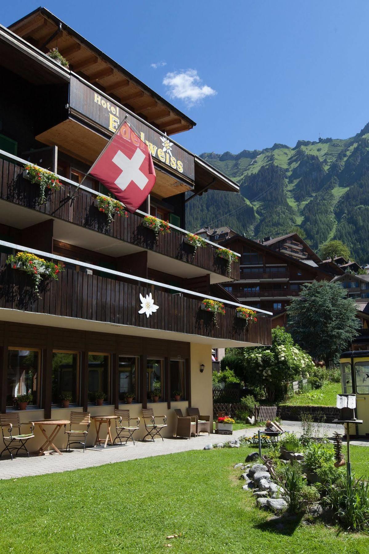 Hotel Edelweiss Wengen Exterior foto