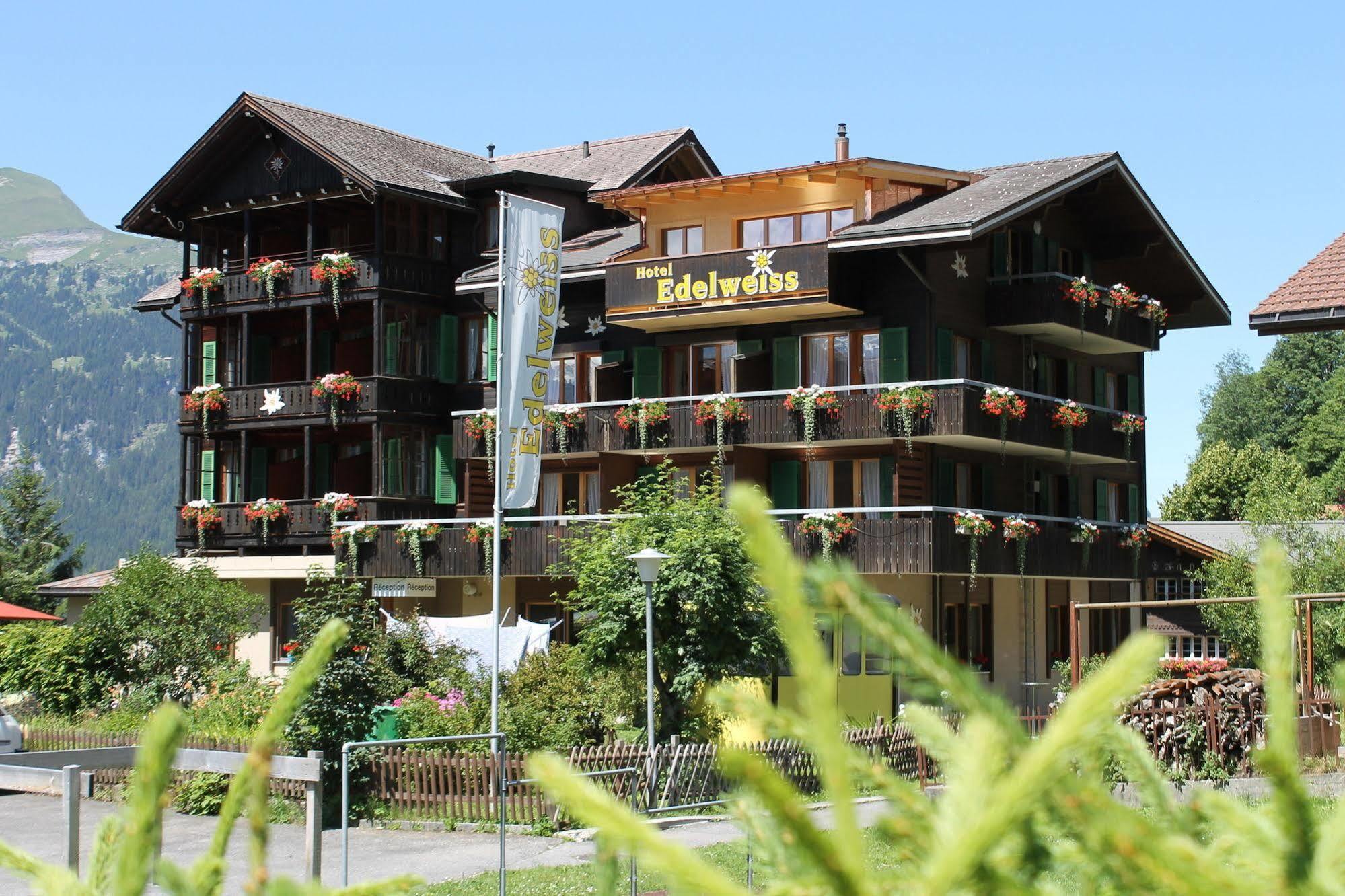 Hotel Edelweiss Wengen Exterior foto