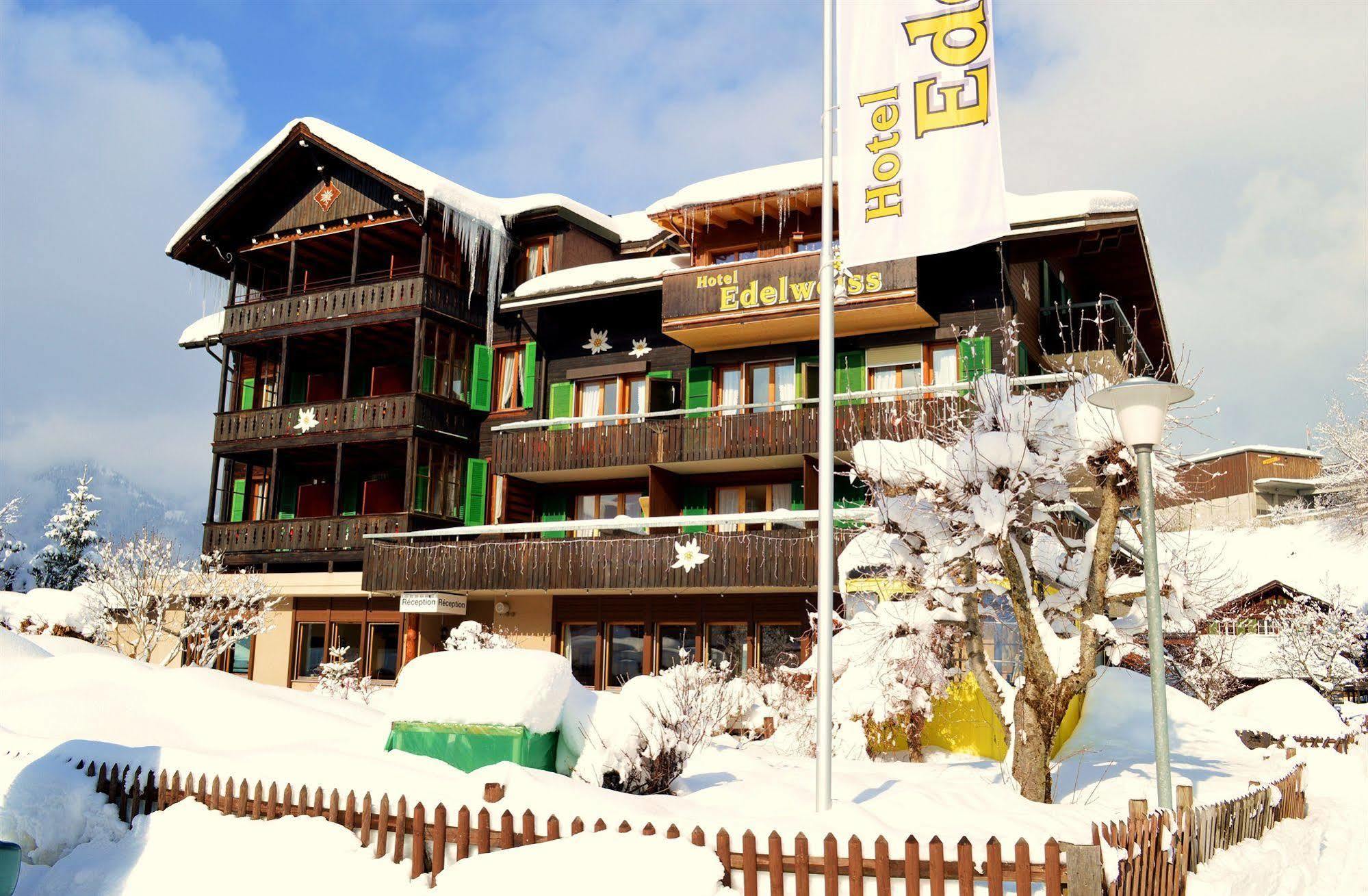 Hotel Edelweiss Wengen Exterior foto