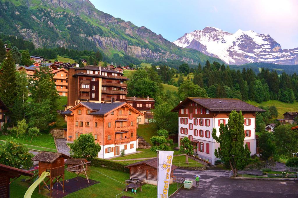 Hotel Edelweiss Wengen Exterior foto